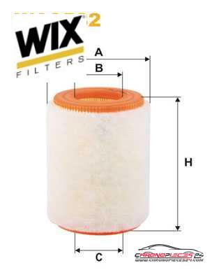 Achat de WIX FILTERS WA9582 Filtre à air pas chères