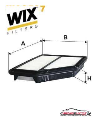 Achat de WIX FILTERS WA9587 Filtre à air pas chères