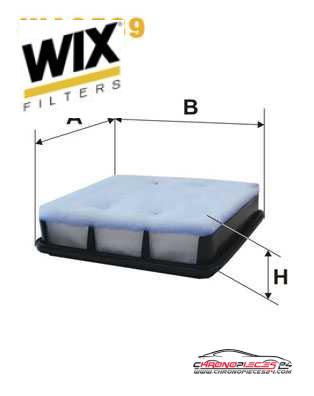 Achat de WIX FILTERS WA9589 Filtre à air pas chères