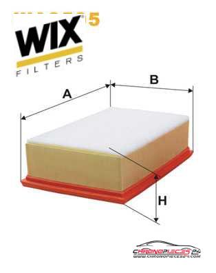 Achat de WIX FILTERS WA9595 Filtre à air pas chères