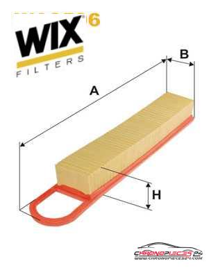 Achat de WIX FILTERS WA9596 Filtre à air pas chères