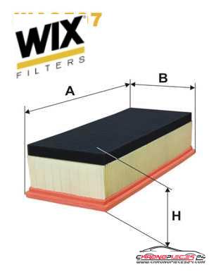 Achat de WIX FILTERS WA9597 Filtre à air pas chères