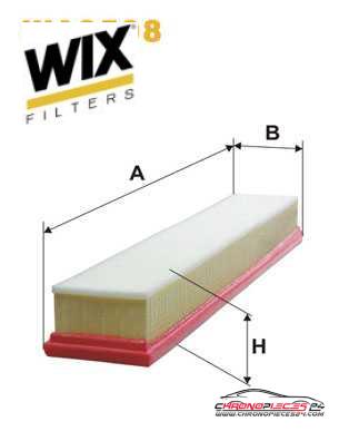 Achat de WIX FILTERS WA9598 Filtre à air pas chères