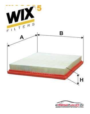 Achat de WIX FILTERS WA9605 Filtre à air pas chères