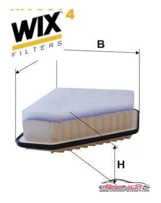 Achat de WIX FILTERS WA9614 Filtre à air pas chères