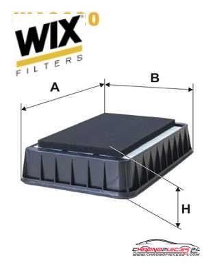 Achat de WIX FILTERS WA9620 Filtre à air pas chères