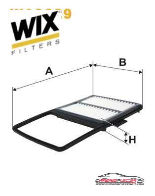 Achat de WIX FILTERS WA9629 Filtre à air pas chères