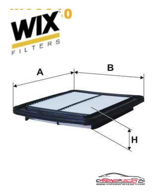 Achat de WIX FILTERS WA9640 Filtre à air pas chères