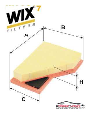 Achat de WIX FILTERS WA9647 Filtre à air pas chères