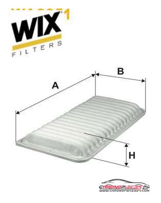 Achat de WIX FILTERS WA9651 Filtre à air pas chères