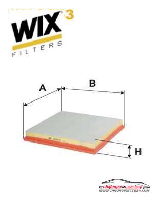 Achat de WIX FILTERS WA9653 Filtre à air pas chères