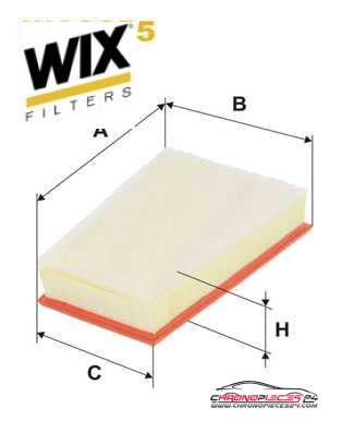 Achat de WIX FILTERS WA9655 Filtre à air pas chères