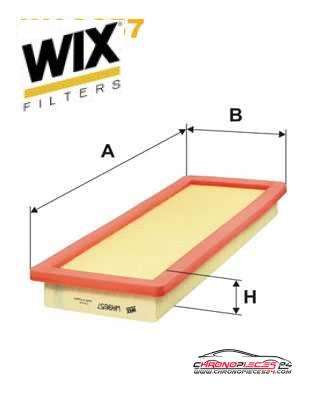 Achat de WIX FILTERS WA9657 Filtre à air pas chères