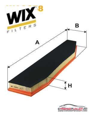 Achat de WIX FILTERS WA9658 Filtre à air pas chères