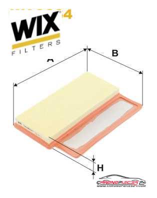 Achat de WIX FILTERS WA9664 Filtre à air pas chères