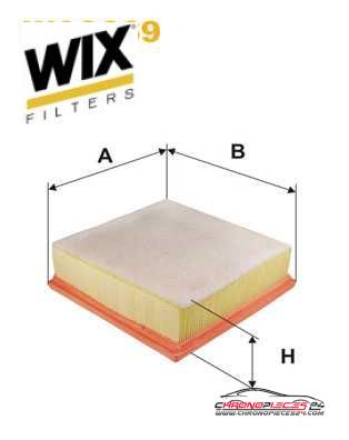 Achat de WIX FILTERS WA9669 Filtre à air pas chères