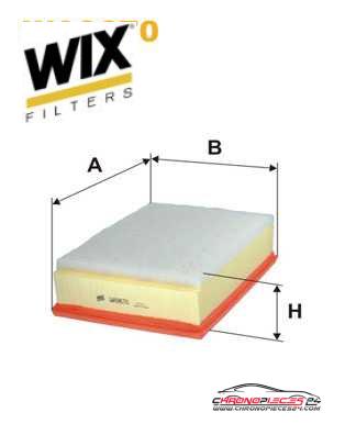 Achat de WIX FILTERS WA9670 Filtre à air pas chères