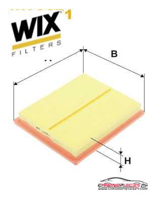 Achat de WIX FILTERS WA9671 Filtre à air pas chères