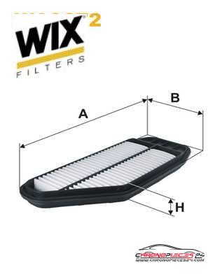 Achat de WIX FILTERS WA9672 Filtre à air pas chères