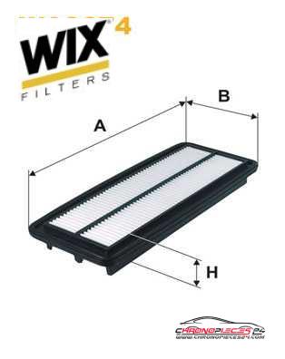 Achat de WIX FILTERS WA9674 Filtre à air pas chères