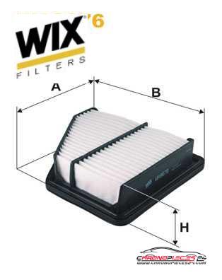 Achat de WIX FILTERS WA9676 Filtre à air pas chères