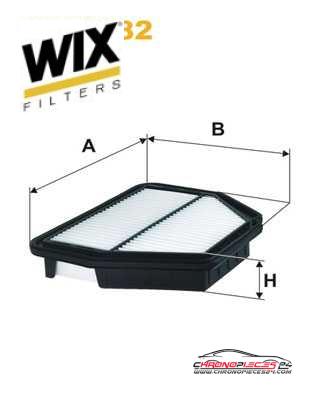 Achat de WIX FILTERS WA9682 Filtre à air pas chères