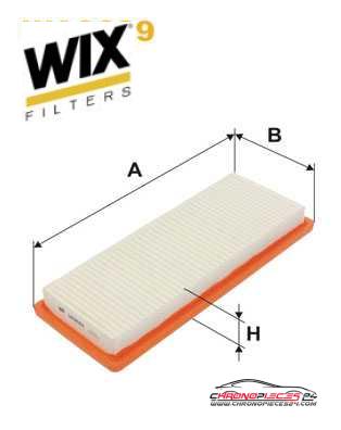 Achat de WIX FILTERS WA9689 Filtre à air pas chères