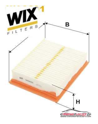 Achat de WIX FILTERS WA9691 Filtre à air pas chères