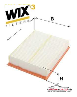 Achat de WIX FILTERS WA9693 Filtre à air pas chères