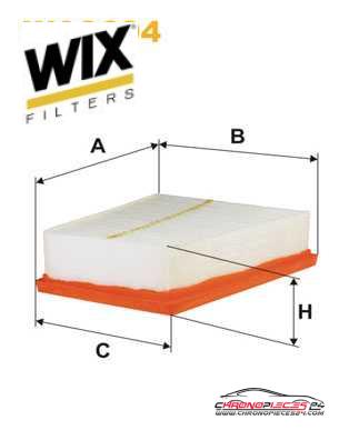 Achat de WIX FILTERS WA9694 Filtre à air pas chères