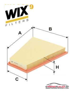 Achat de WIX FILTERS WA9699 Filtre à air pas chères