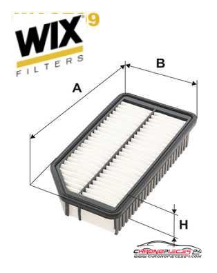 Achat de WIX FILTERS WA9709 Filtre à air pas chères