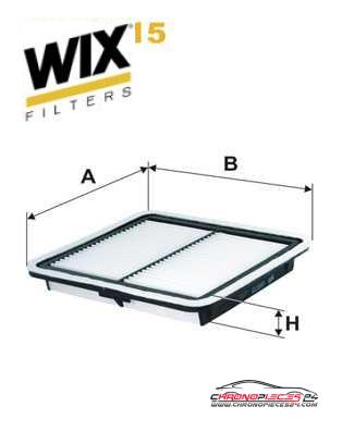 Achat de WIX FILTERS WA9715 Filtre à air pas chères