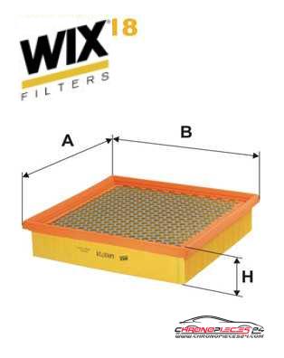 Achat de WIX FILTERS WA9718 Filtre à air pas chères