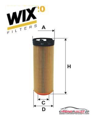 Achat de WIX FILTERS WA9720 Filtre à air pas chères