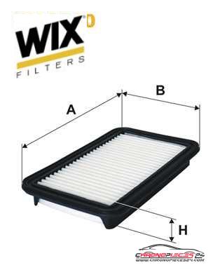 Achat de WIX FILTERS WA9730 Filtre à air pas chères