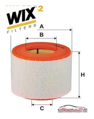 Achat de WIX FILTERS WA9732 Filtre à air pas chères