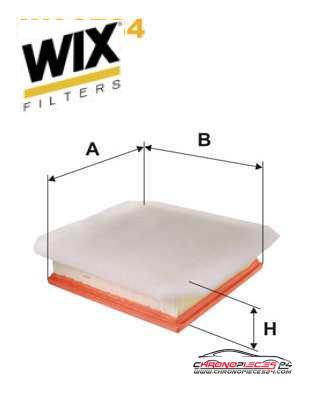 Achat de WIX FILTERS WA9734 Filtre à air pas chères