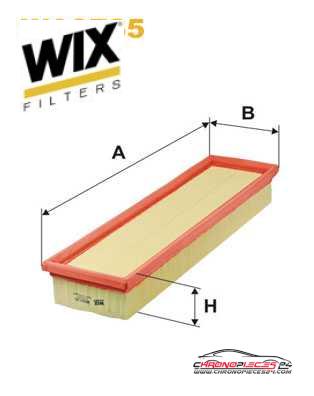 Achat de WIX FILTERS WA9735 Filtre à air pas chères