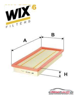 Achat de WIX FILTERS WA9736 Filtre à air pas chères