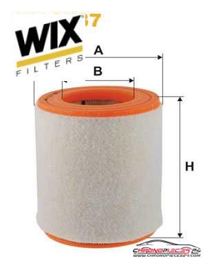 Achat de WIX FILTERS WA9737 Filtre à air pas chères