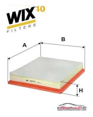 Achat de WIX FILTERS WA9740 Filtre à air pas chères