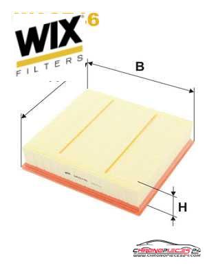 Achat de WIX FILTERS WA9746 Filtre à air pas chères