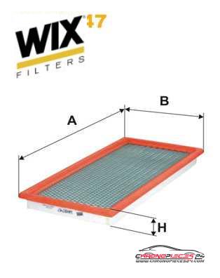 Achat de WIX FILTERS WA9747 Filtre à air pas chères