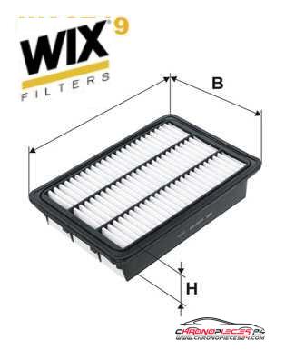 Achat de WIX FILTERS WA9749 Filtre à air pas chères