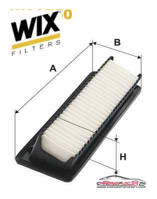 Achat de WIX FILTERS WA9750 Filtre à air pas chères