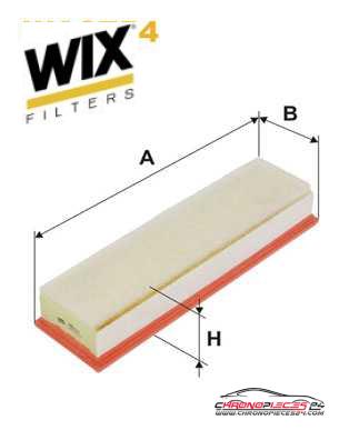 Achat de WIX FILTERS WA9754 Filtre à air pas chères