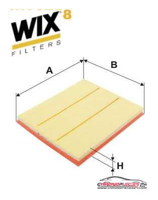 Achat de WIX FILTERS WA9758 Filtre à air pas chères