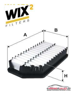 Achat de WIX FILTERS WA9762 Filtre à air pas chères