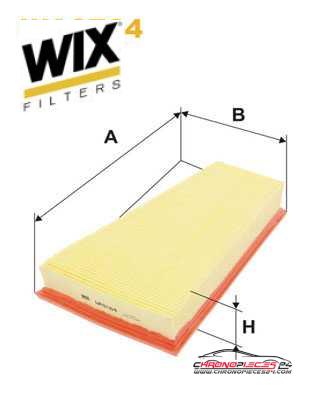 Achat de WIX FILTERS WA9764 Filtre à air pas chères